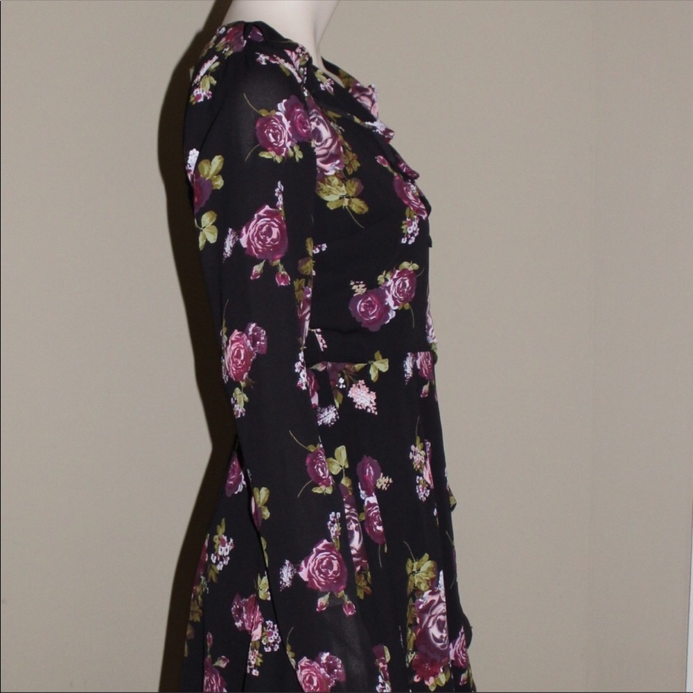 NWOT Takara Long Sleeved Wrap Around Dress